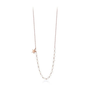 Mabina 553287 women's necklace in pink silver