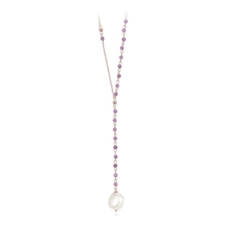 Collana da donna in argento rosato Mabina 553289