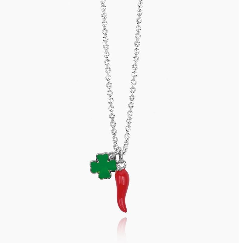 Collana da donna fortuna Code in argento Mabina 553360