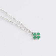 Carica l&#39;immagine nel visualizzatore di Gallery, Collana da donna quadrifoglio in argento Mabina 553413
