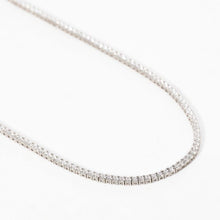 Carica l&#39;immagine nel visualizzatore di Gallery, Collana da donna Tennis Club in argento Mabina 553454
