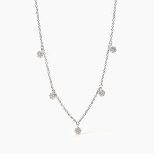 Collana da donna in argento Mabina Fior fiore 553466