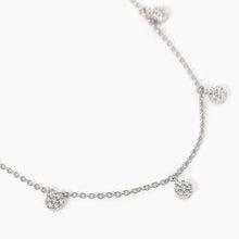 Carica l&#39;immagine nel visualizzatore di Gallery, Collana da donna in argento Mabina Fior fiore 553466
