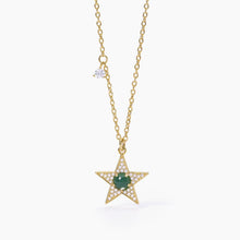 Carica l&#39;immagine nel visualizzatore di Gallery, Collana da donna in argento dorato Mabina Starlet 553514
