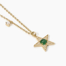 Carica l&#39;immagine nel visualizzatore di Gallery, Collana da donna in argento dorato Mabina Starlet 553514
