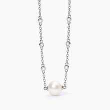 Carica l&#39;immagine nel visualizzatore di Gallery, Collana da donna in argento con perla Mabina Duchessa 553519

