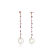 Load image into Gallery viewer, Mabina 563259 women&#39;s earrings in rosé silver
