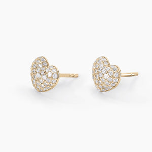 Orecchini da donna in argento dorato Mabina Gesto d'amore 563442