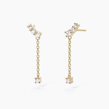 Carica l&#39;immagine nel visualizzatore di Gallery, Orecchini da donna in argento pendenti Mabina Jackie 563567
