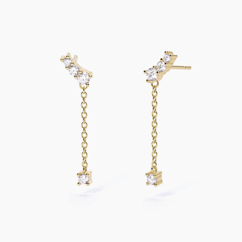 Orecchini da donna in argento pendenti Mabina Jackie 563567