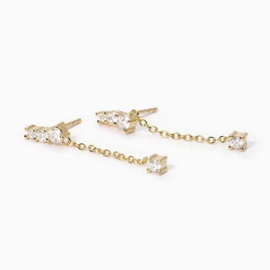 Orecchini da donna in argento pendenti Mabina Jackie 563567