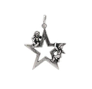 Charm en Plata 925 Estrella Ángeles Giovanni Raspini 06296