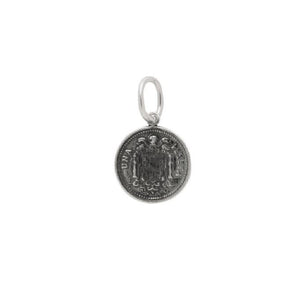 Charm in Argento 925 Moneta Peseta Giovanni Raspini 06472