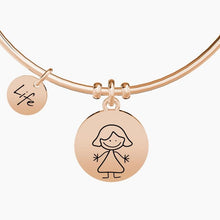 Carica l&#39;immagine nel visualizzatore di Gallery, Bracciale rigido da donna in acciaio MUM Kidult 731017
