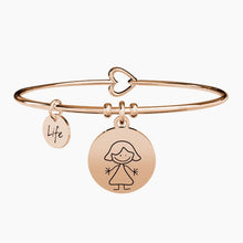 Carica l&#39;immagine nel visualizzatore di Gallery, Bracciale rigido da donna in acciaio MUM Kidult 731017
