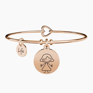Bracciale rigido da donna in acciaio MUM Kidult 731017
