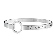 Load image into Gallery viewer, Rigid women&#39;s steel bracelet L&#39;Amor Che Move Il Sole... Kidult 731055
