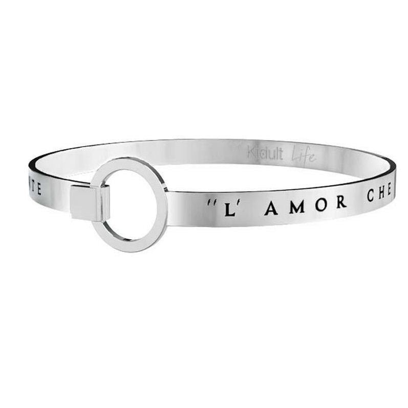Rigid women's steel bracelet L'Amor Che Move Il Sole... Kidult 731055