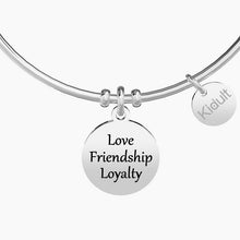Carica l&#39;immagine nel visualizzatore di Gallery, Bracciale da donna in acciaio ciondolo Claddagh Kidult 731069
