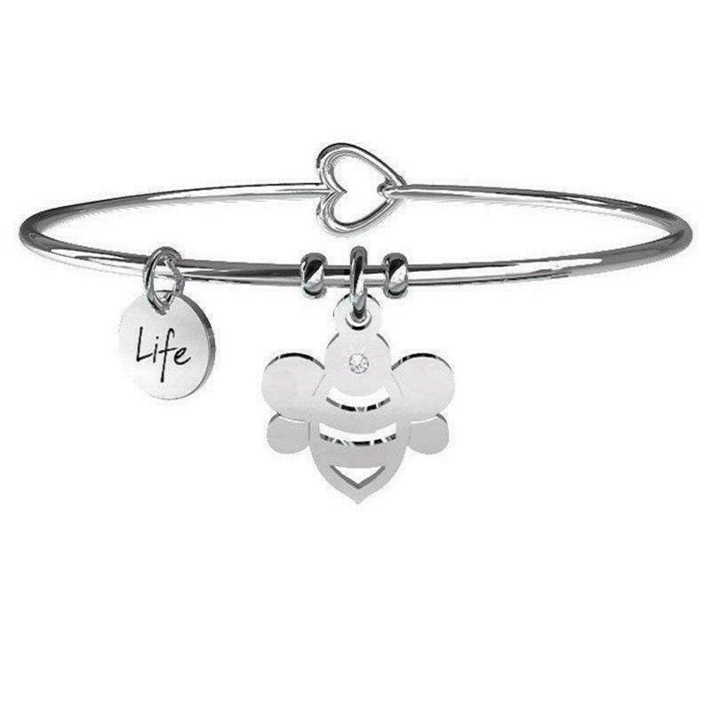 Bracciale da donna in acciaio ciondolo Ape Kidult 731082