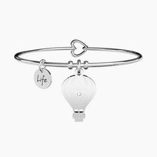 Carica l&#39;immagine nel visualizzatore di Gallery, Bracciale da donna in acciaio ciondolo Mongolfiera Kidult 731087
