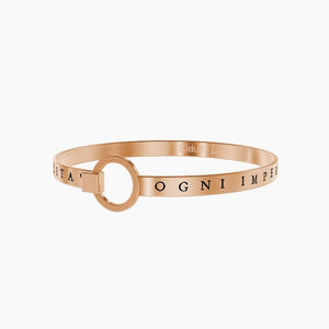 Bracciale rigido da donna in acciaio Ogni imperfezione... Kidult 731116
