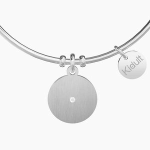 Kidult 731156 women's steel bracelet with round pendant