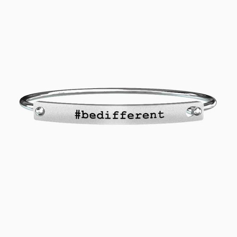 Bracciale Da Uomo In Acciaio #BEDIFFERENT Kidult 731172