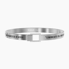 Carica l&#39;immagine nel visualizzatore di Gallery, Bracciale Da Uomo In Acciaio Cominciate col fare il necessario… Kidult 731192
