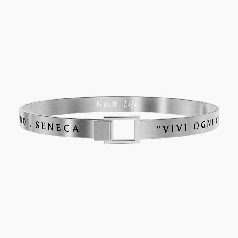 Pulsera de Acero para Hombre Vive cada día de tu vida… Kidult 731200