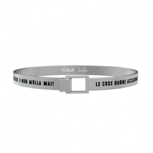 Bracciale Da Uomo In Acciaio Le Cose Buone… Kidult 731201