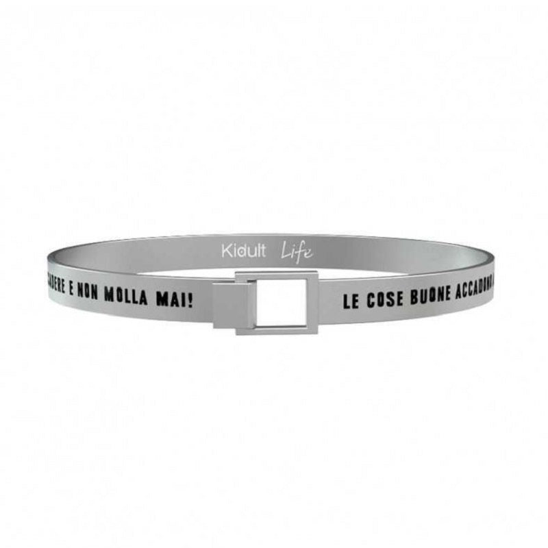 Bracciale Da Uomo In Acciaio Le Cose Buone… Kidult 731201