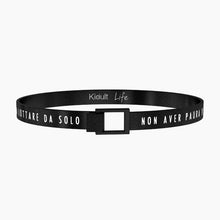 Carica l&#39;immagine nel visualizzatore di Gallery, Bracciale Da Uomo In Acciaio Non aver paura di lottare… Kidult 731204
