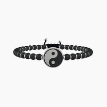 Carica l&#39;immagine nel visualizzatore di Gallery, Bracciale Da Uomo In Acciaio Yin e Yang Kidult 731219
