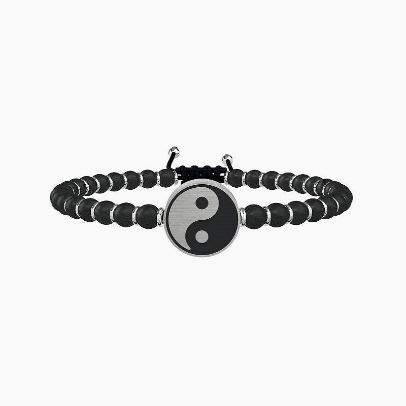 Bracciale Da Uomo In Acciaio Yin e Yang Kidult 731219