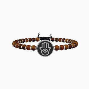Bracciale Da Uomo In Acciaio Mano di Fatima Kidult 731221