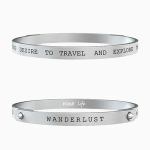 Pulsera Kidult Wanderlust Acero Hombre 731224