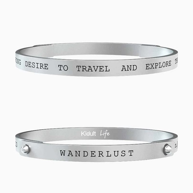 Pulsera Kidult Wanderlust Acero Hombre 731224