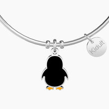 Carica l&#39;immagine nel visualizzatore di Gallery, Bracciale da donna in acciaio ciondolo Pinguino Kidult 731242
