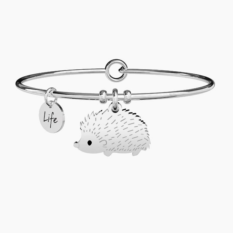 Bracciale da donna in acciaio ciondolo Riccio Kidult 731247