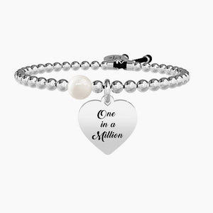 Bracciale da donna in acciaio ciondolo One In A Million Kidult 731261
