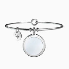 Carica l&#39;immagine nel visualizzatore di Gallery, Bracciale da donna in acciaio ciondolo portafoto Kidult 731266
