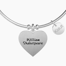 Carica l&#39;immagine nel visualizzatore di Gallery, Bracciale da donna in acciaio ciondolo Chi semina amore... Kidult 731270
