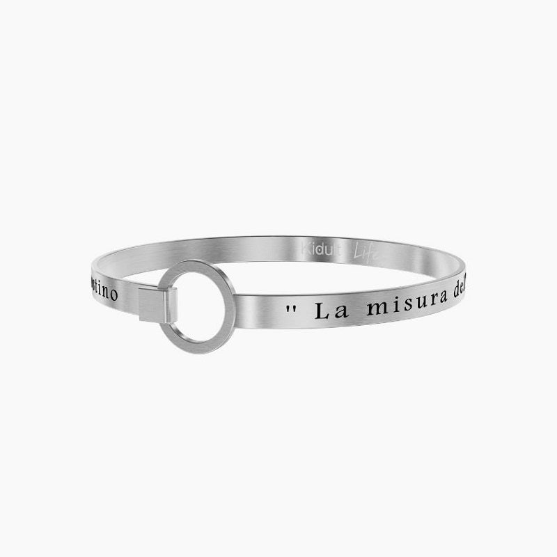Bracciale da donna in acciaio La Misura dell'amore... Kidult 731279