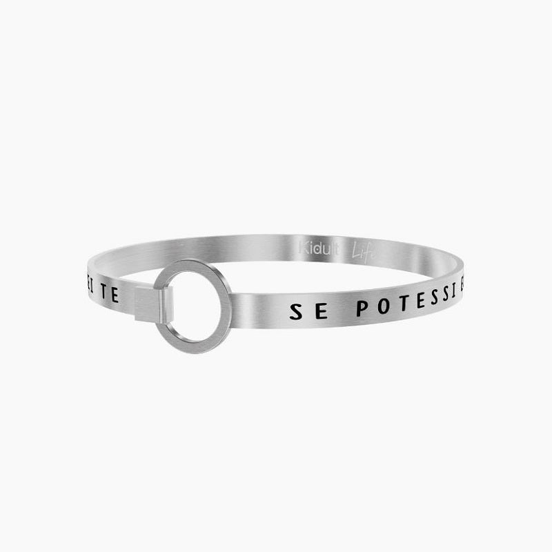 Bracciale da donna in acciaio Se potessi esprimere... Kidult 731282