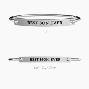 Set Bracciali in acciaio Mamma - Figlio Kidult 731283