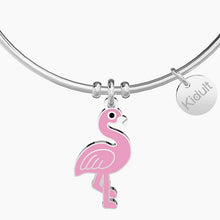 Carica l&#39;immagine nel visualizzatore di Gallery, Bracciale da donna in acciaio ciondolo Flamingo Kidult 731285
