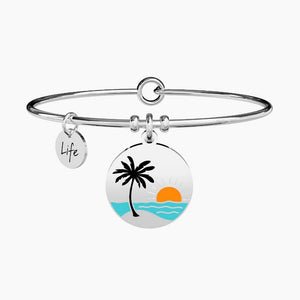 Bracciale da donna in acciaio ciondolo Estate Kidult 731286