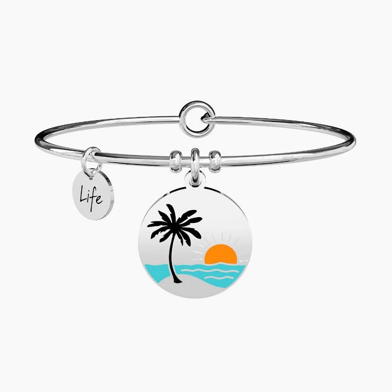 Bracciale da donna in acciaio ciondolo Estate Kidult 731286