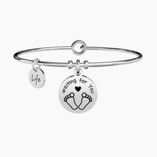 Carica l&#39;immagine nel visualizzatore di Gallery, Bracciale da donna in acciaio ciondolo Waiting For You Kidult 731287
